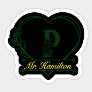 Mr. Hamilton Sticker